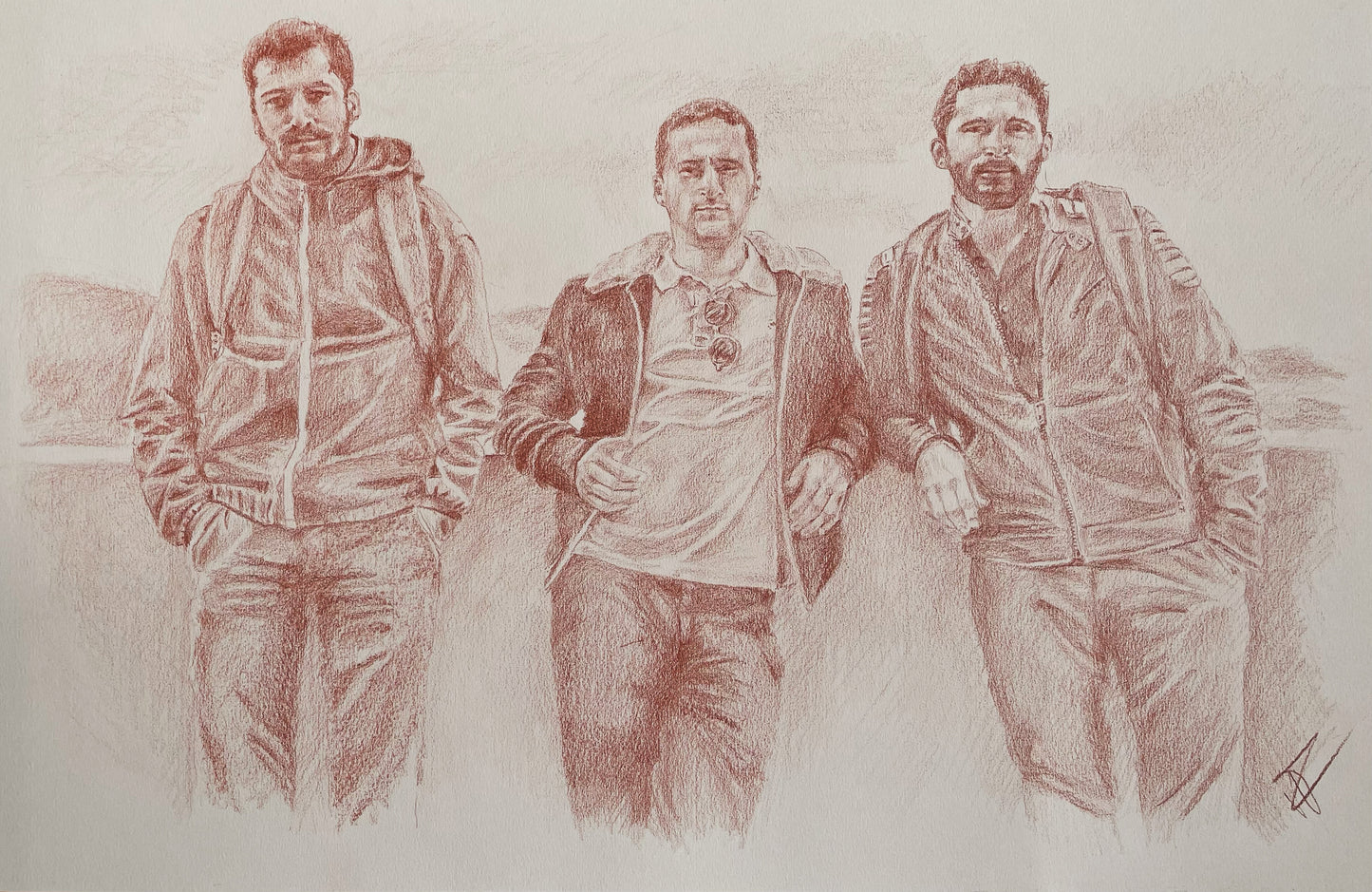 Portrait groupé de 3 personnes