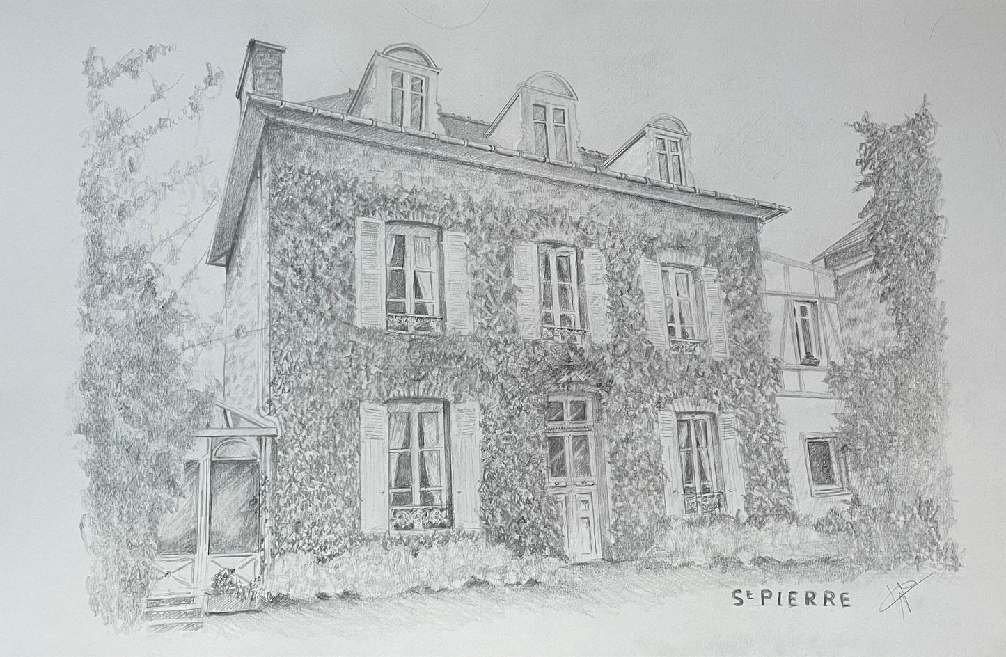Dessins propriétés au crayon