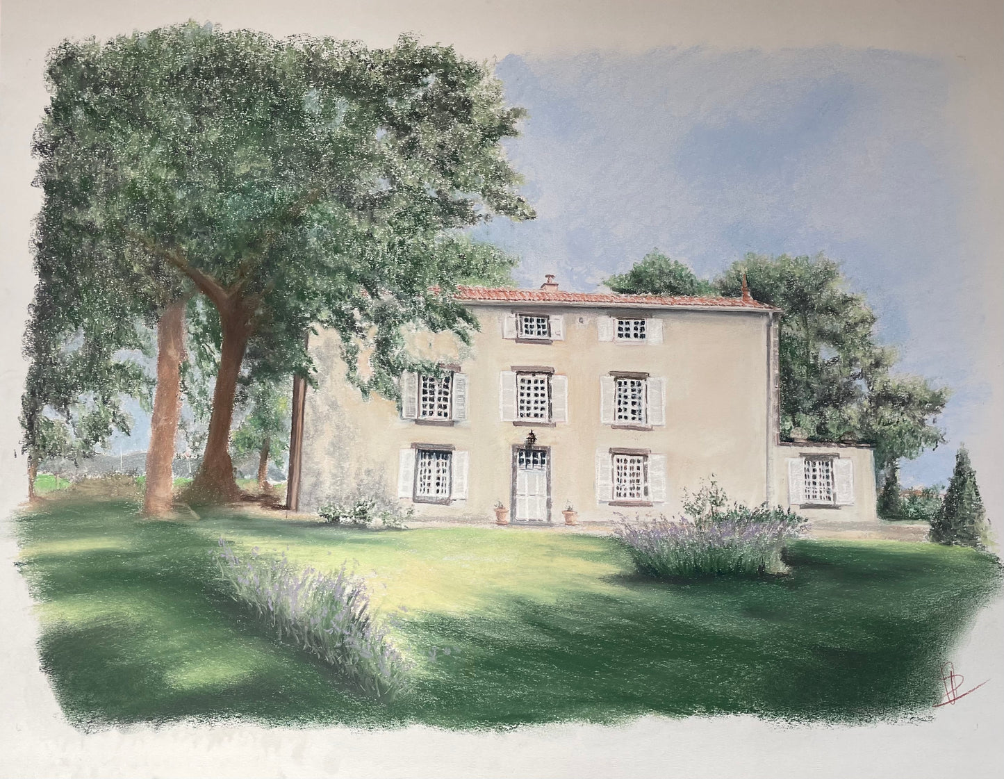 Pastels propriétés