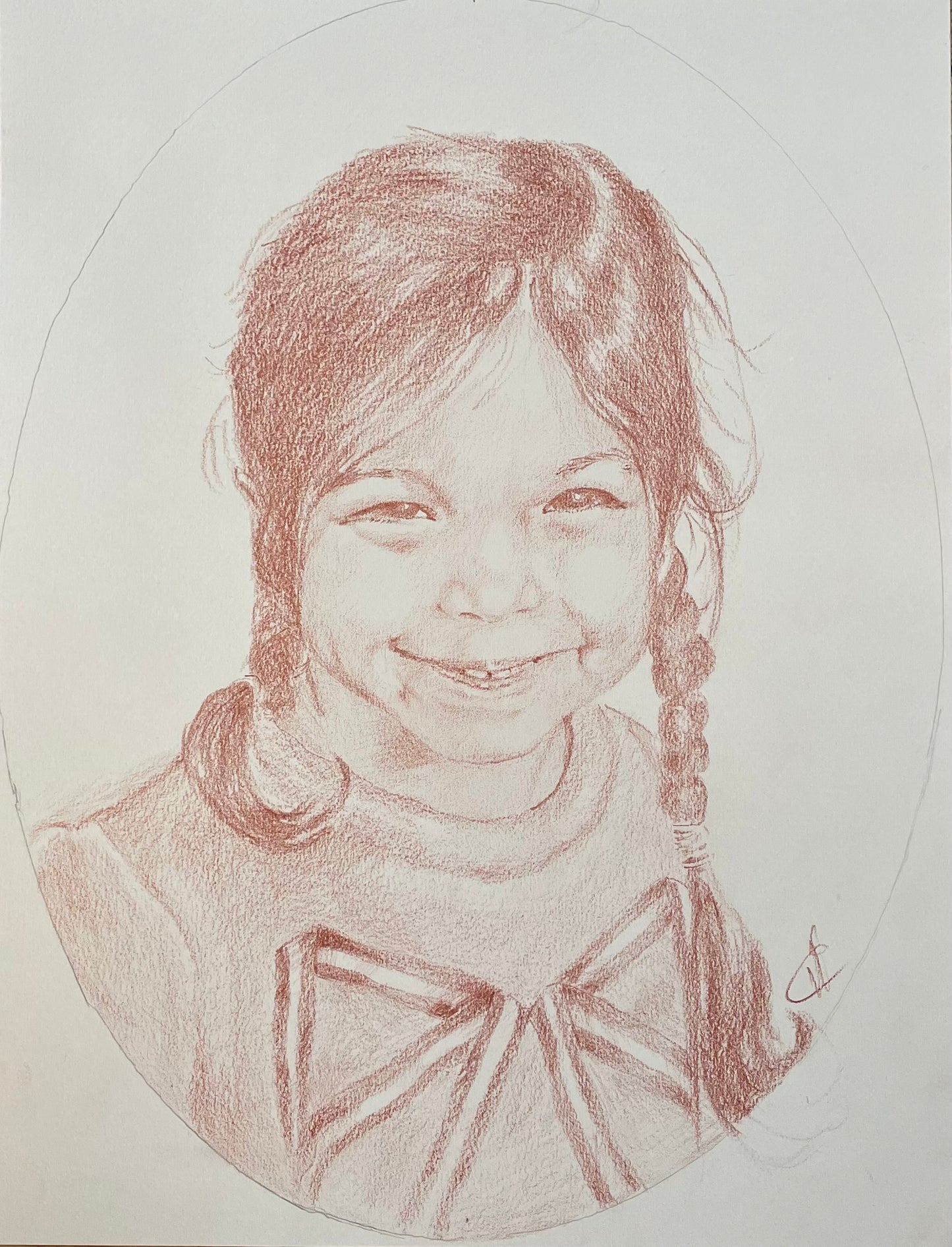 Portrait sanguine