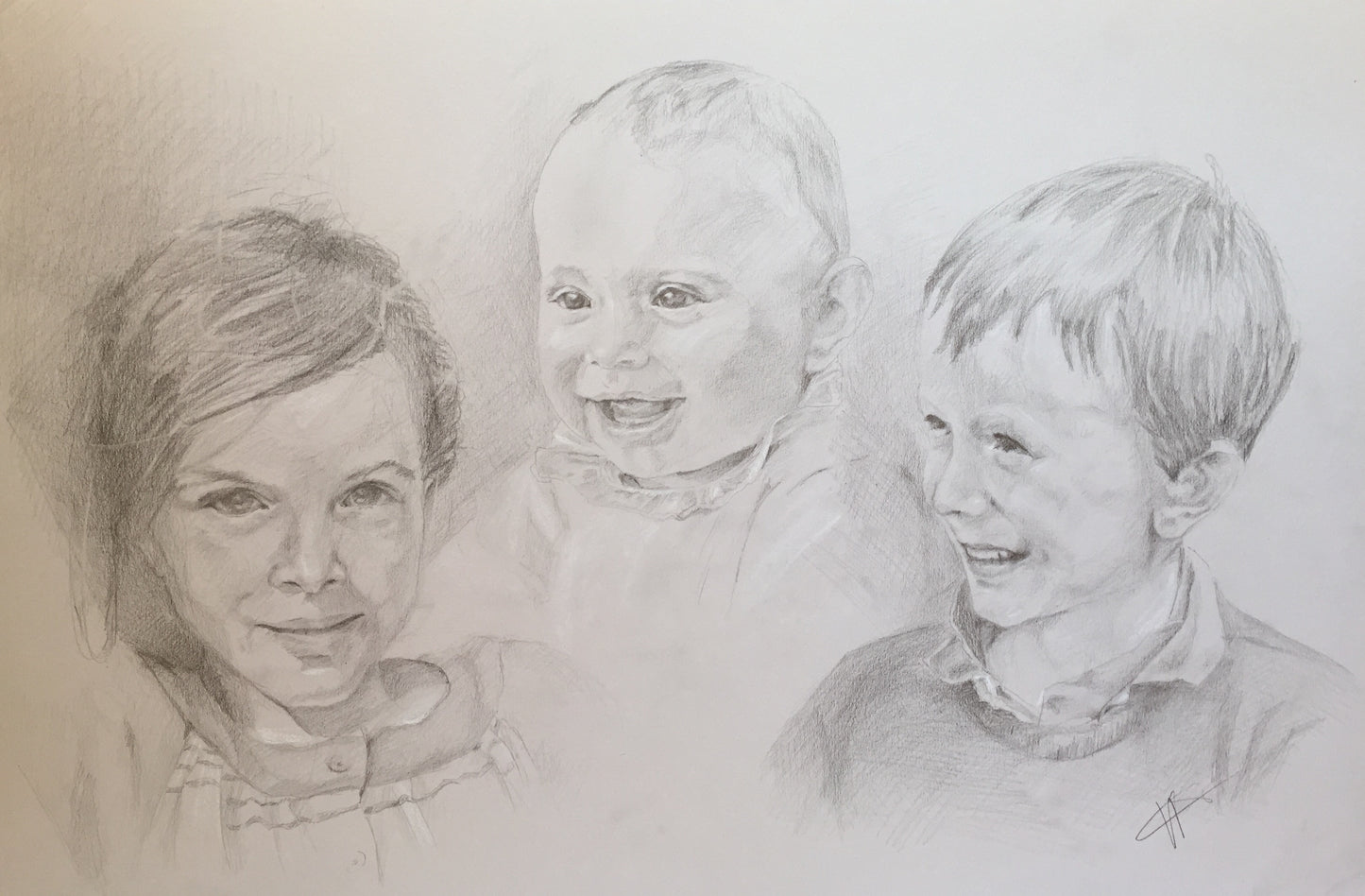Portrait groupé de 3 personnes