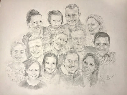 Supplément montage pour portrait de famille