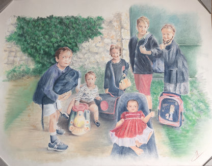 Supplément montage pour portrait de famille
