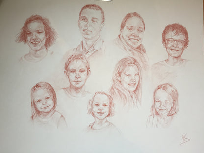Supplément montage pour portrait de famille
