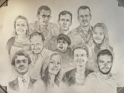 Supplément montage pour portrait de famille