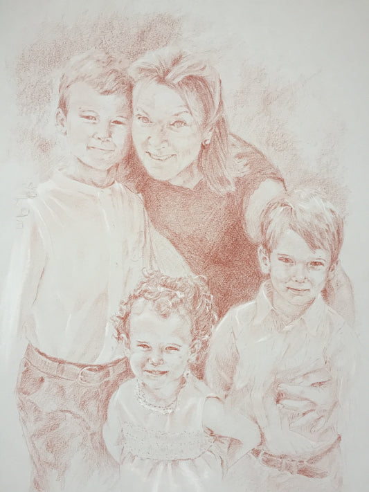 Portrait groupé de 4 personnes