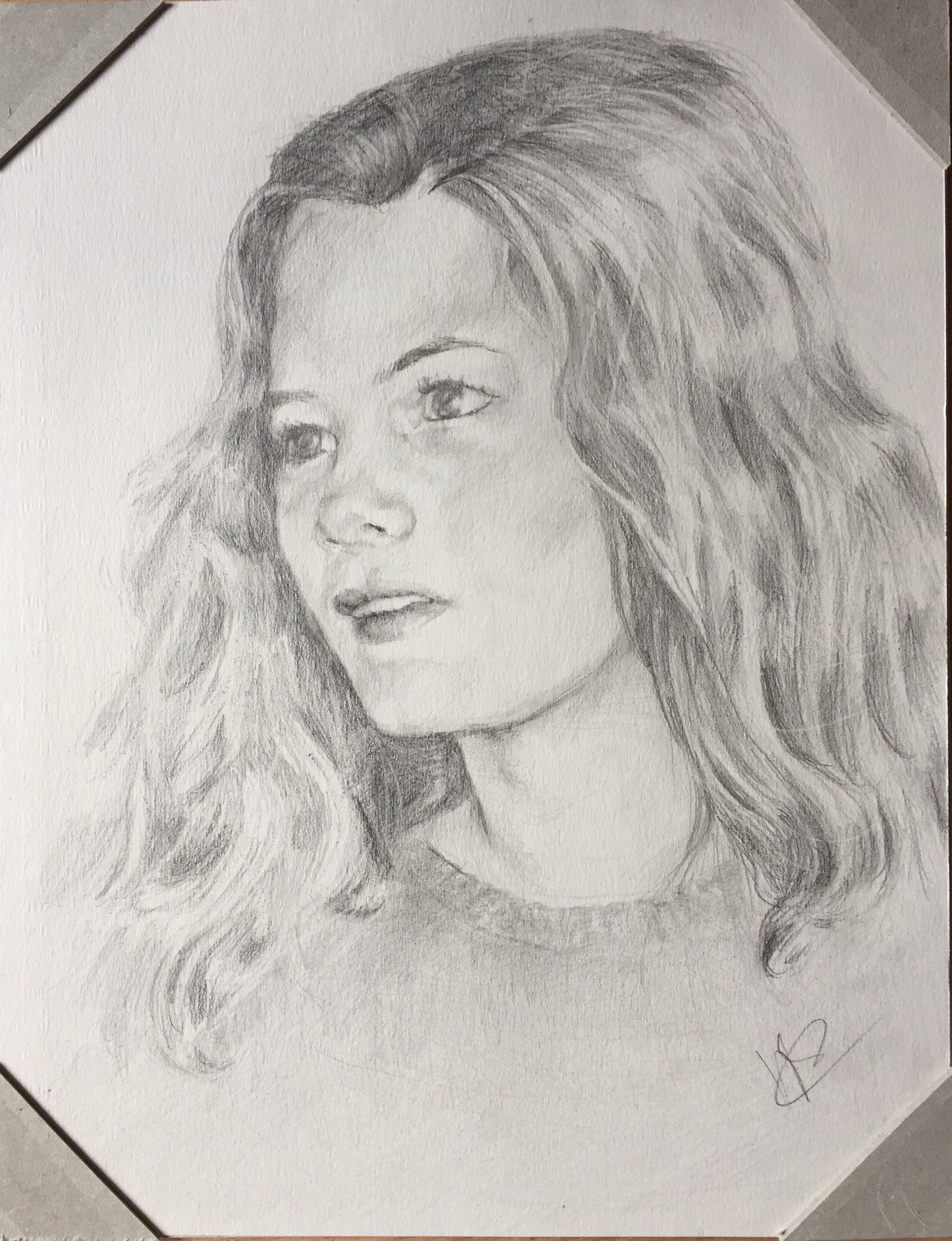 Portrait crayon